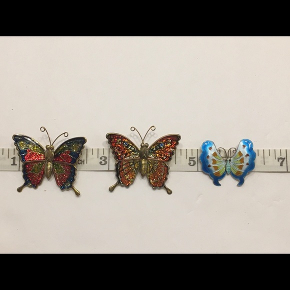 Bundle of Butterfly Brooches - Picture 6 of 7